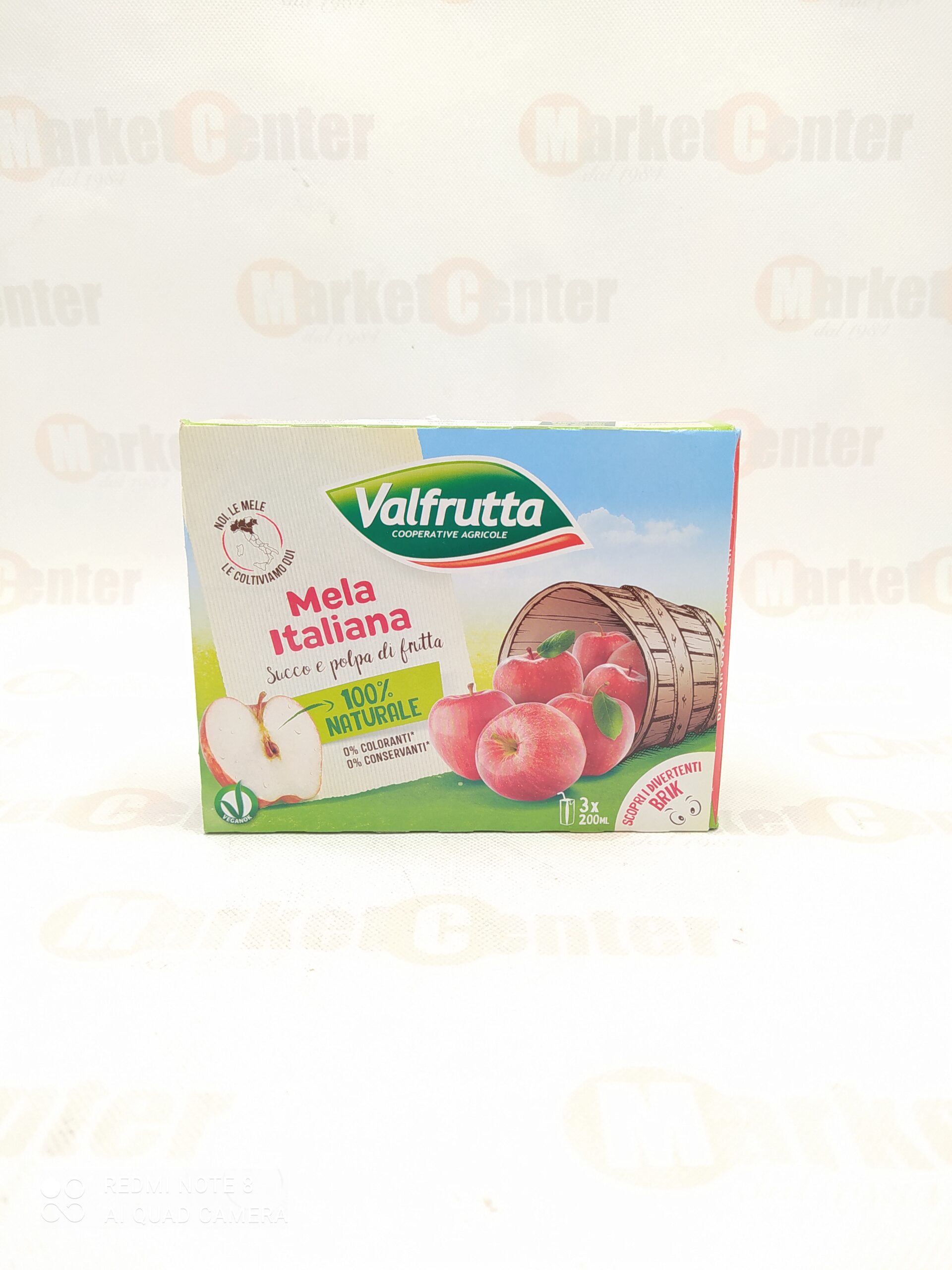 SUCCHI MELA VALFRUTTA 3X200 ML BRIK